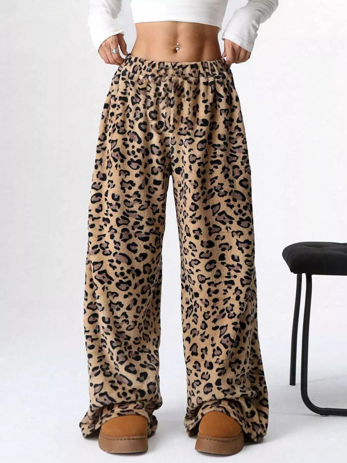 Drawstring Wide Leg Pants (24)