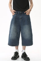 Wide Leg Cropped Jeans