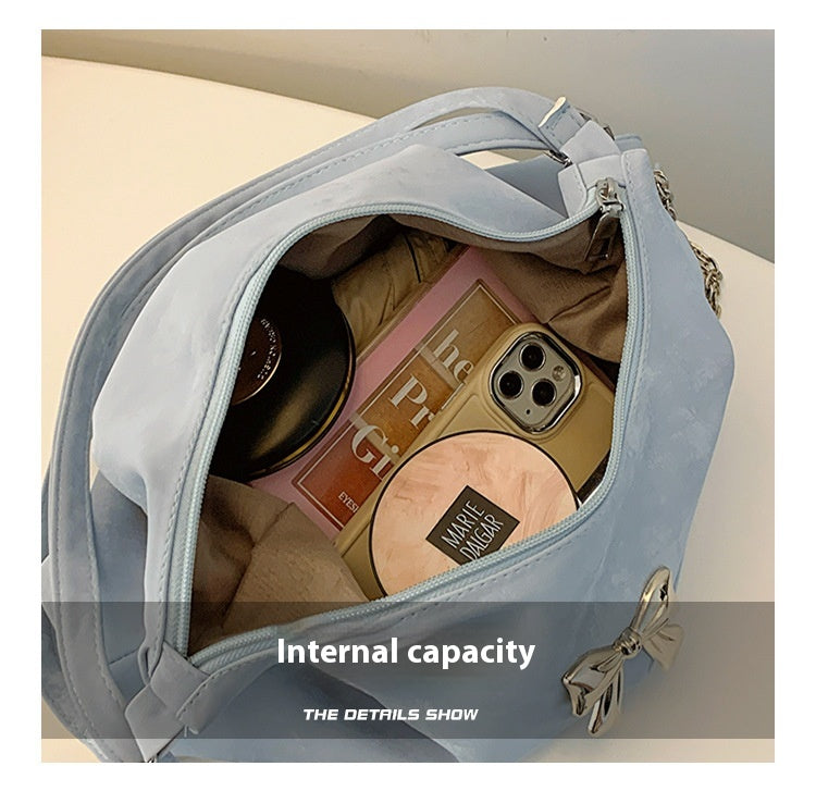 Large Capacity Spring Shoulder Bag Texture photo 23
