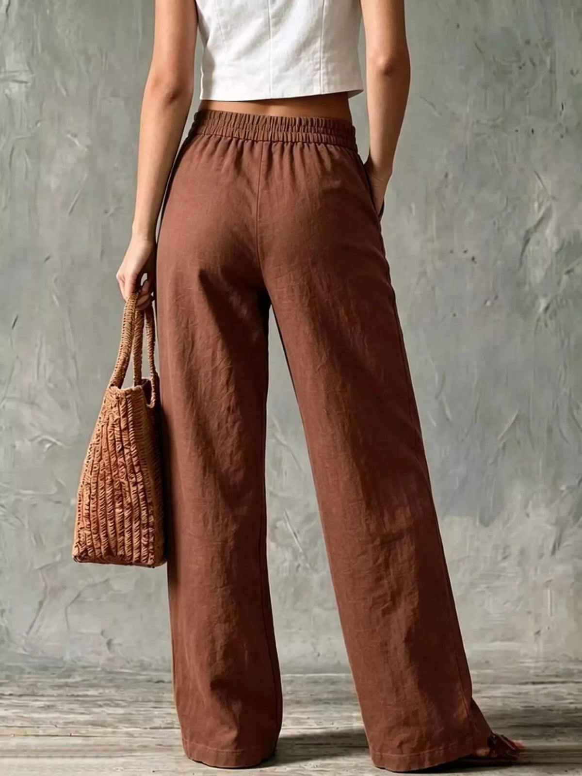 Full Size Wide Leg Pants Plus (12)