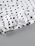 Polka Dot Mermaid Maxi Skirt (5)