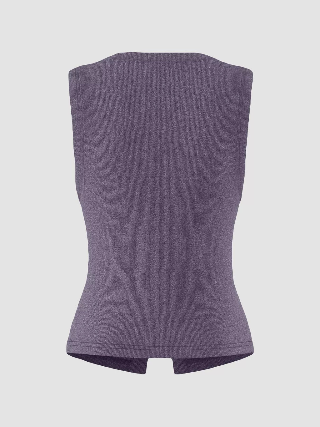 Ribbed Button-front Sleeveless Tank (29)