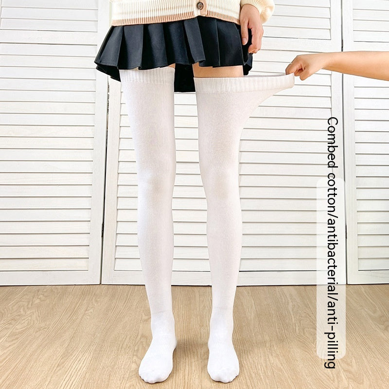 Lengthened Overknee Cotton Socks photo 16