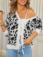 Leopard Tie-front Cardigan (5)