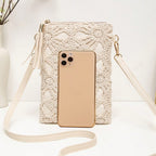 Casual Straw Woven Beach Hollow-out Shoulder Bag photo 5