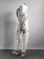 Kangaroo Pocket Hoodie Joggers Set (11)