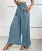 High-waisted Wide Leg Pants (4)