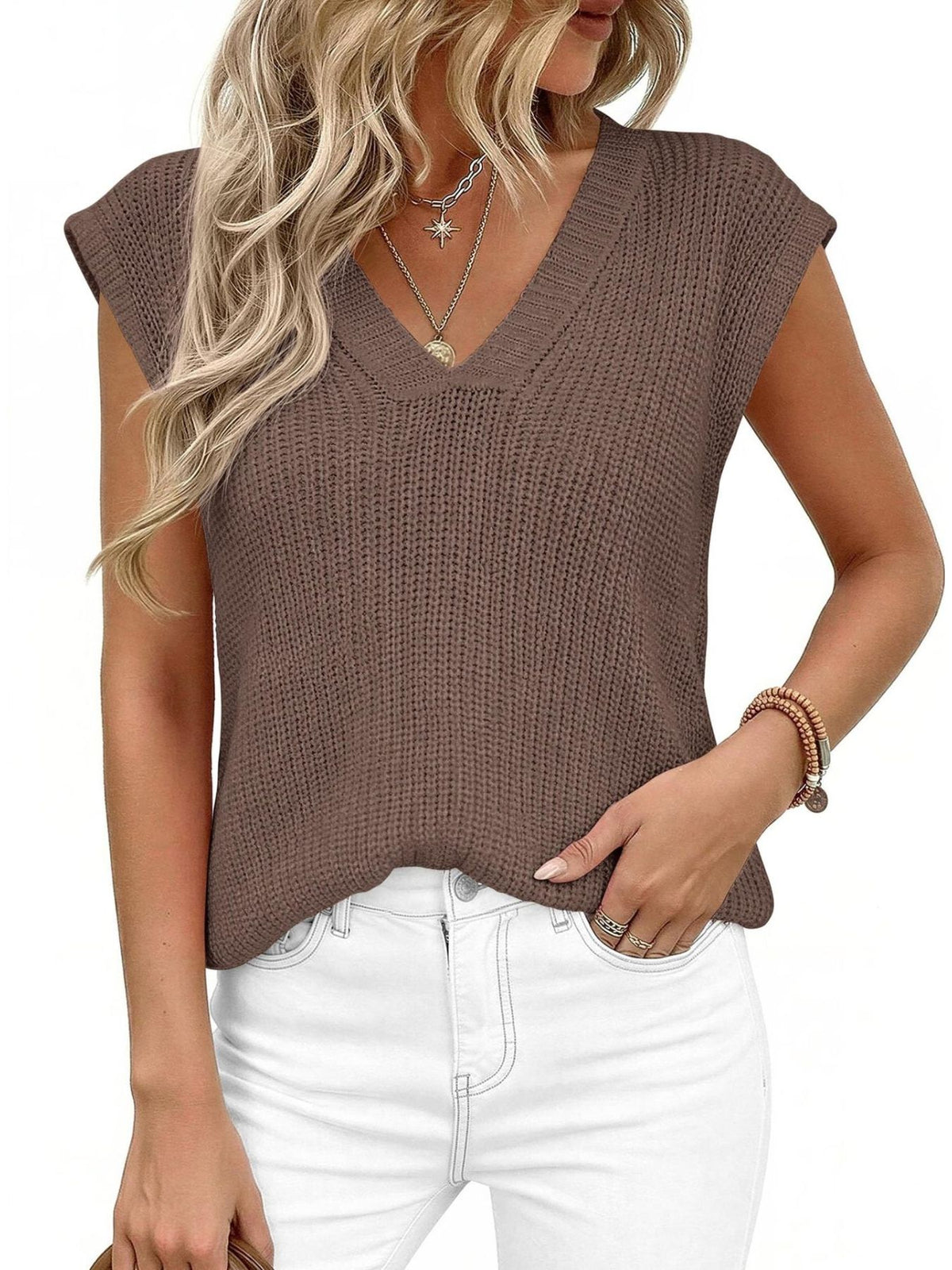V-neck Sweater Vest (12)