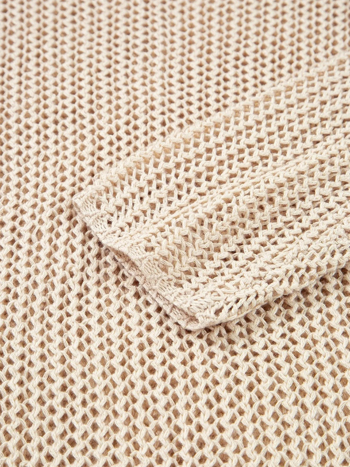 Lightweight Openwork Knit Cover Up (6)