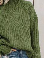 Turtleneck Long Sleeve Sweater (9)
