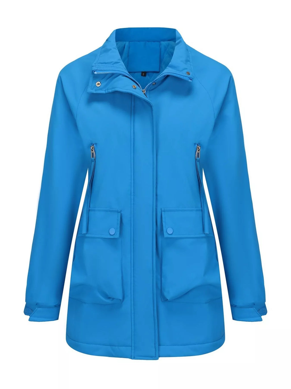 Full Size Zip Up Hooded Parka Outerwear Plus (23)