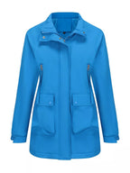Full Size Zip Up Hooded Parka Outerwear Plus (23)