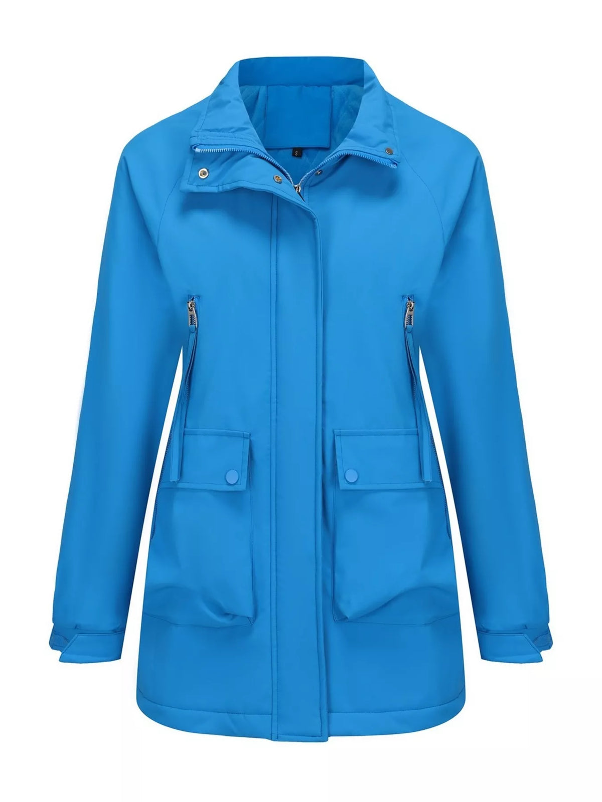 Full Size Zip Up Hooded Parka Outerwear Plus (23)