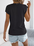 Cable Knit Button-down Cardigan (8)