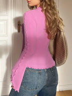 Lettuce Edge Flare Sleeve Top (26)