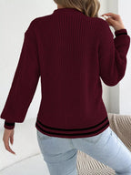Cutout Cable Knit Sweater (25)