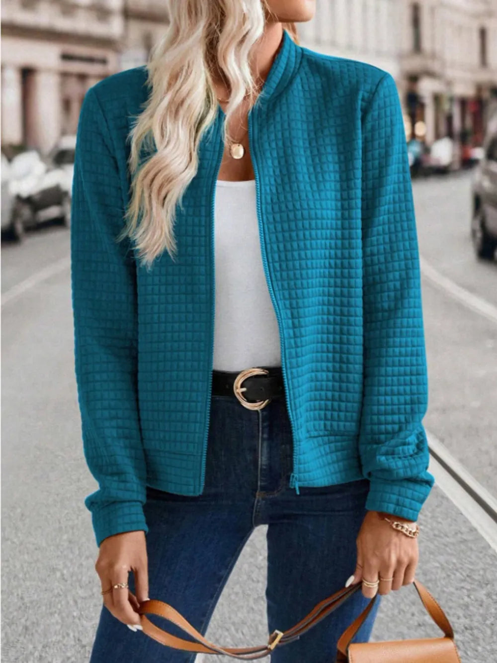 Zip Up Long Sleeve Jacket (12)