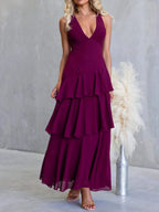 Sleeveless Ruffled Layered Backless Maxi Dress (28)