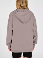 Half Snap Dropped Shoulder Hoodie (10)