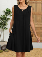Round Neck Sleeveless Dress (17)