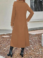 Full Size Double-breasted Longline Trench Coat Plus (9)