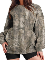 Oversized Printed Crew Neck Sweatshirt (7)