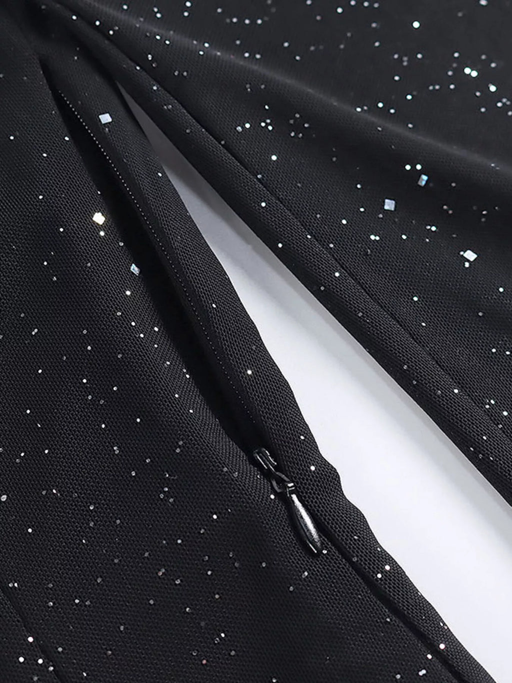 Glitter Mini Dress Sleeves (11)