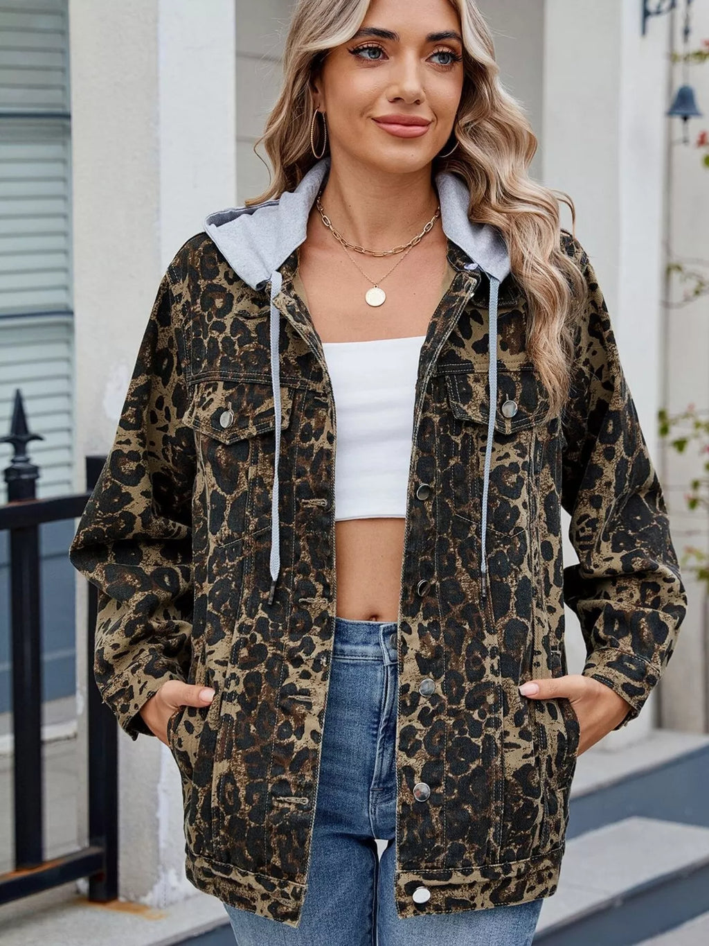 Button Up Long Sleeve Denim Jacket (22)