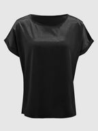 Round Neck Short Sleeve T-shirt (2)