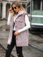 Full Size Button Down Collared Neck Vest (3)