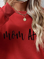Letter Graphic Dropped Shoulder Sweatshirt (8)