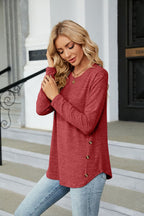 Round Neck Long Sleeve T-shirt (14)