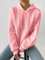 Drawstring Drop Shoulder Long Sleeve Hoodie (21)