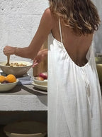 Backless Scoop Neck Maxi Dress (3)