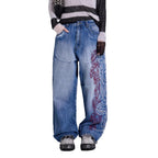 Jeans Wide Leg Pants Loose Trousers photo 5