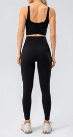 High Waist Wide Waistband Active Leggings (6)