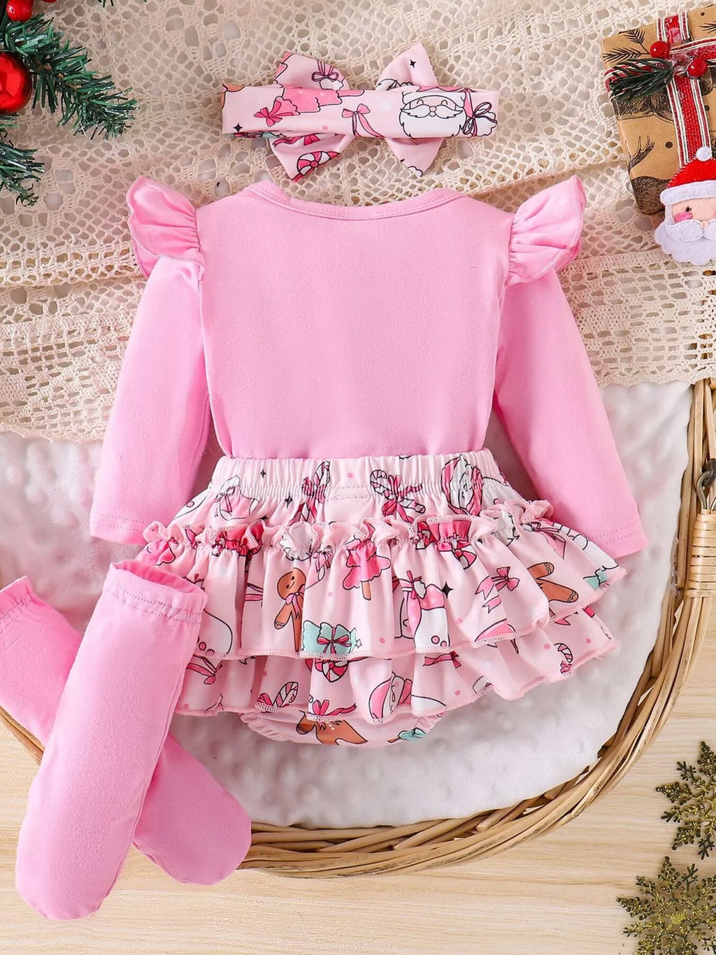 Children's Ruffled Long Sleeve Set (11)