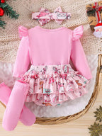 Children's Ruffled Long Sleeve Set (11)