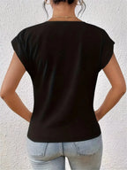 V-neck Twist Front Top (10)