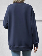 Round Neck Long Sleeve Sweatshirt (7)