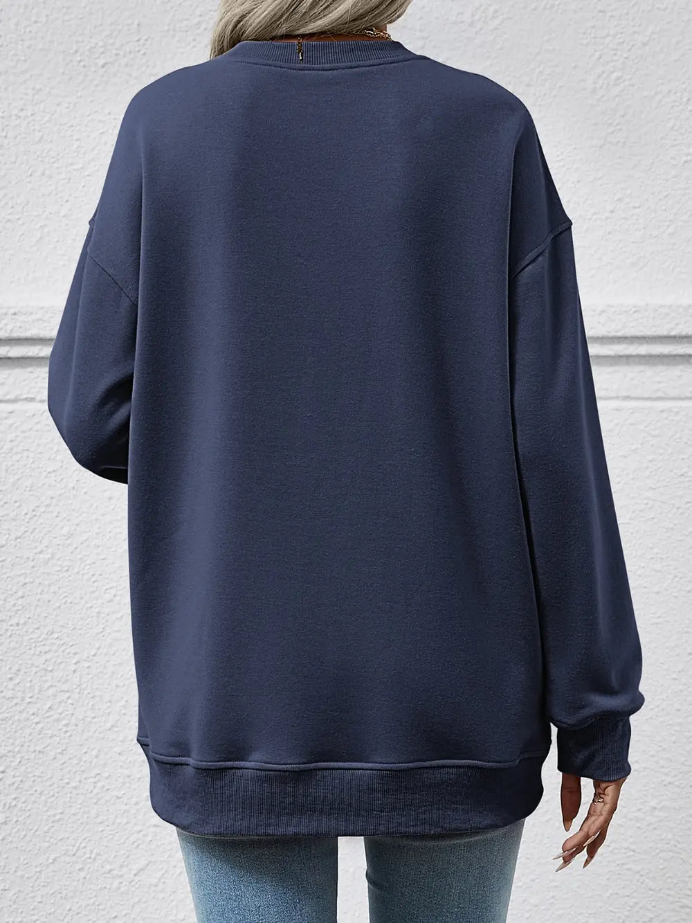 Round Neck Long Sleeve Sweatshirt (7)