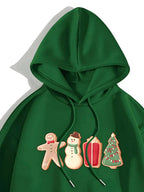 Graphic Drawstring Hoodie Pocket (3)