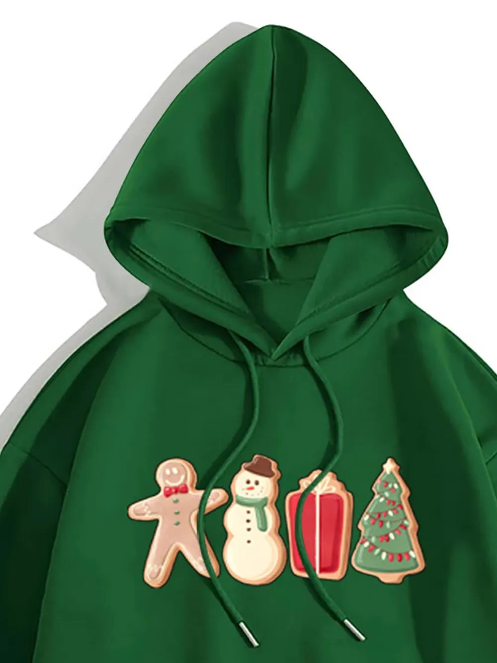 Graphic Drawstring Hoodie Pocket (3)