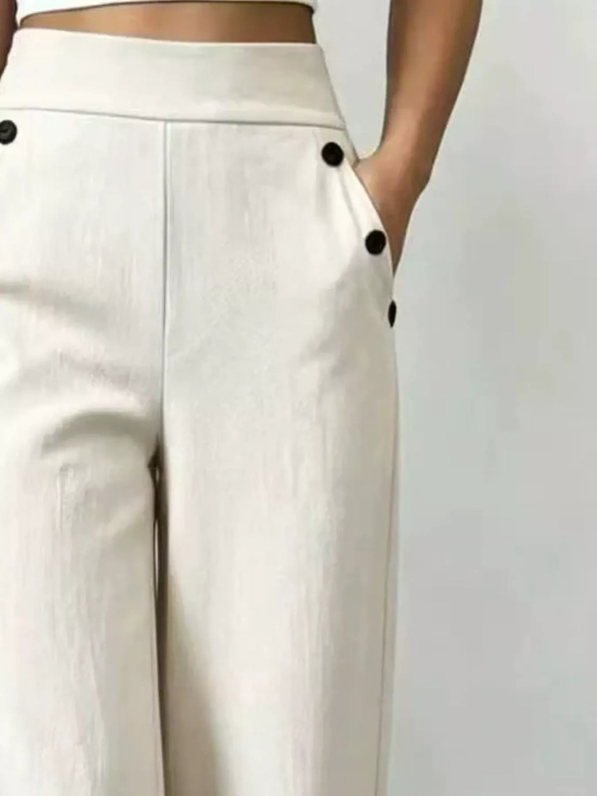 High-waisted Wide-leg Pants (14)