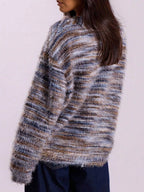 Textured Knit Button-down Cardigan (11)