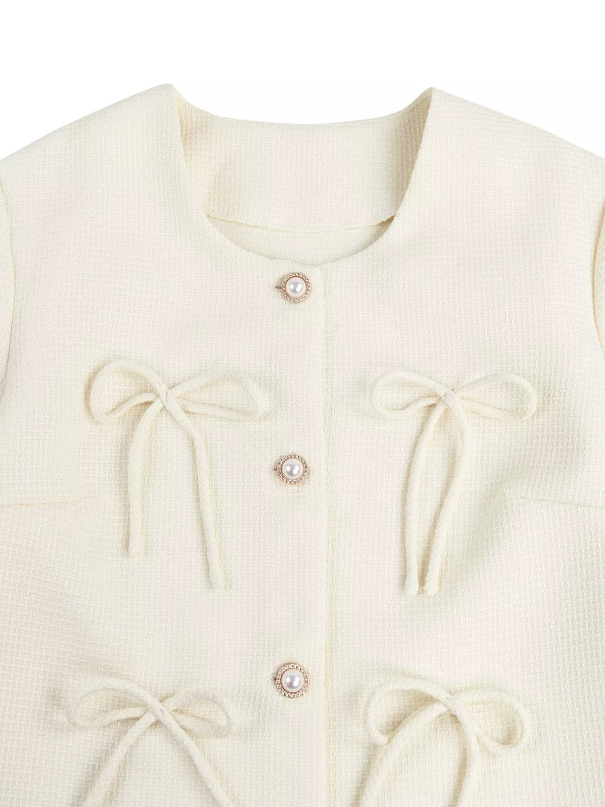 Bow Detail Cropped Outerwear (7)