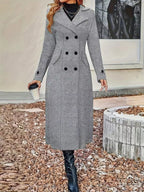 Full Size Double-breasted Longline Trench Coat Plus (17)