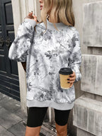Camouflage Print Mock Neck Sweatshirt (8)