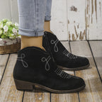 Block Heel Ankle Boots (7)