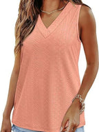 Eyelet V-neck Tank (18)